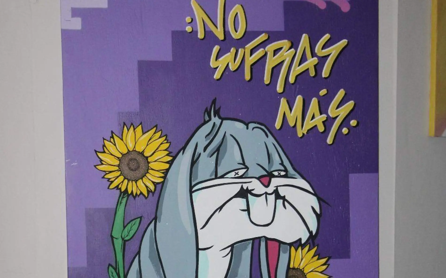 Bugs Bunny es uno de los personajes que aparecen en la obra de Othem